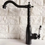 Kitchen Faucet, Sanitary Brass, Black, OD/2051