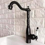 Kitchen Faucet, Sanitary Brass, Black, OD/2051