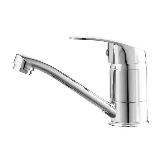 Sink Faucet, Swivel Spout, Length 18CM, Ceramic Cartridge, Chrome, Connection Included Kitchen Faucets Default Title Alessandro Design
