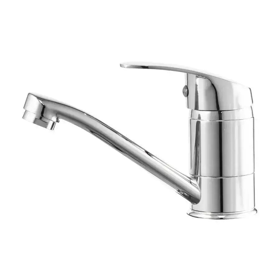 Basin Mixer, Swivel Spout, Length 18CM, Ceramic Cartridge, Chrome, Connection Included