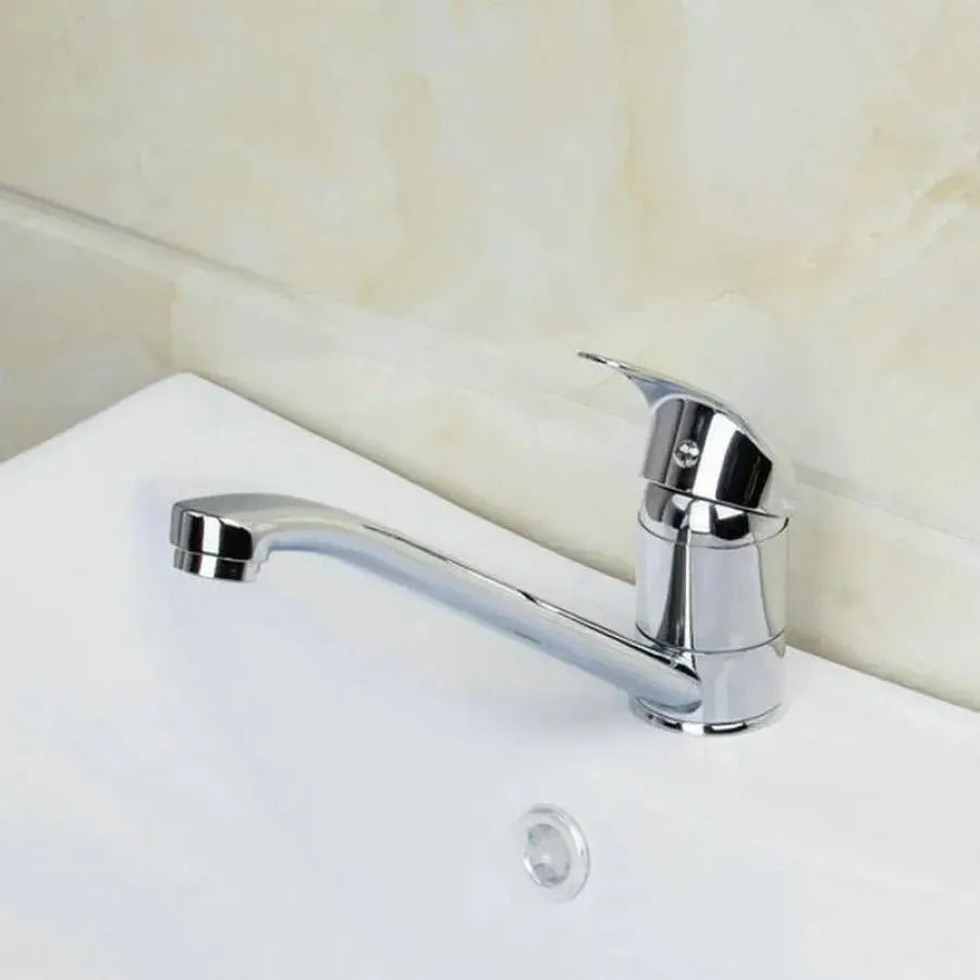 Kitchen/Bathroom Faucet, Single Lever, Chrome, BM026
