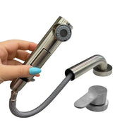 Kitchen Faucet with Pull-out Shower Stainless Steel Silver YSQ/106