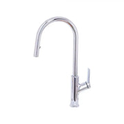Kitchen Faucet with Pull-out Spray, SUS304 Stainless Steel, Chrome, FJ5543