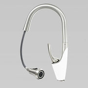 Kitchen Faucet with Pull-out Spray, Sanitary Brass, Chrome, W054