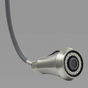 Kitchen Faucet with Pull-out Spray, Sanitary Brass, Chrome, W054
