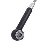 Kitchen Faucet with Pull-out Spray, SUS304 Stainless Steel, Black, HS004