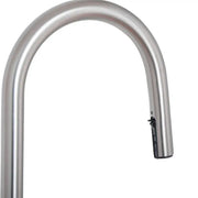 Kitchen Faucet with Pull-out Spray, SUS304 Stainless Steel, Satin Finish, FJ5542