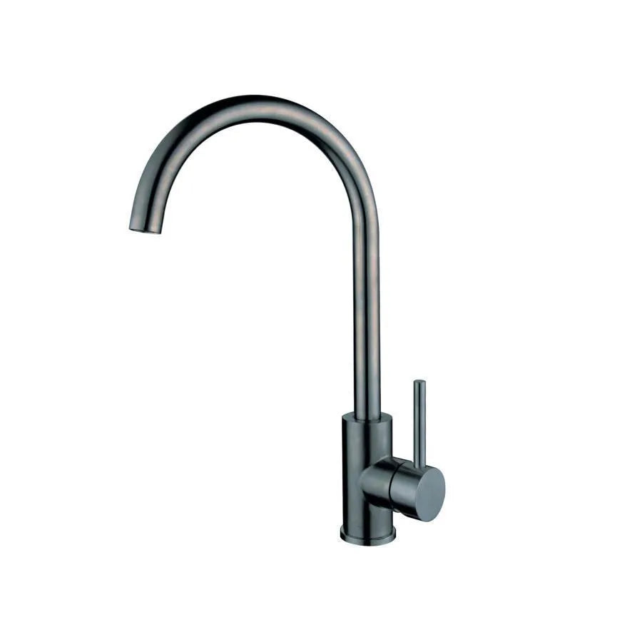 Fabiano Kitchen Faucet, Single Lever, 35mm Ceramic Cartridge, 304 Stainless Steel, Graphite