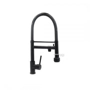 Kitchen Faucet, Stainless Steel and Black Brass, YD/302