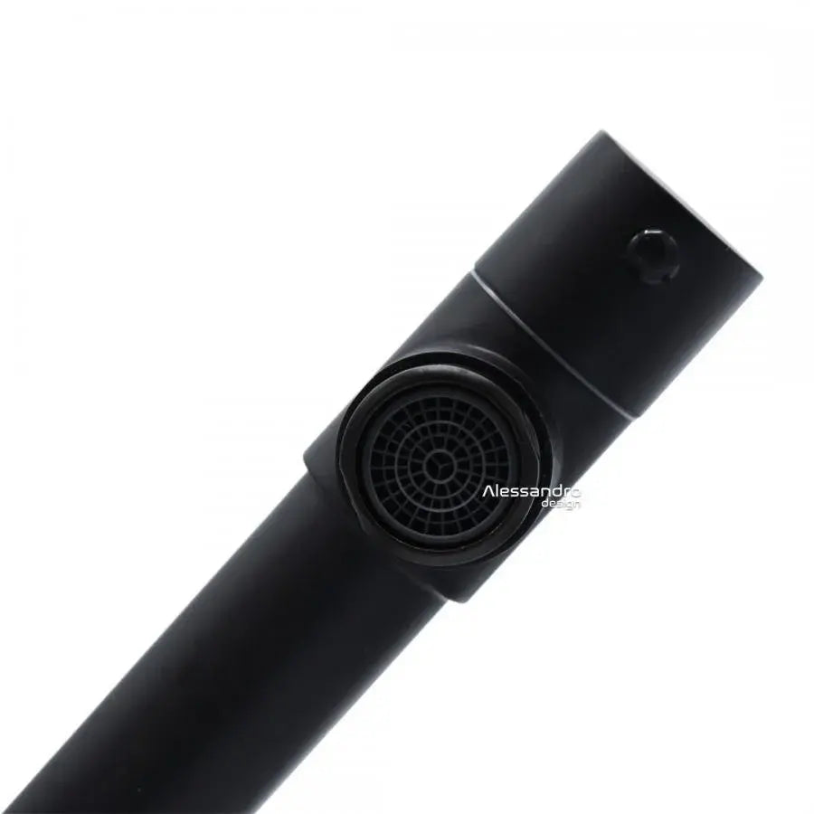 Kitchen Faucet, Stainless Steel and Black Brass, YD/302