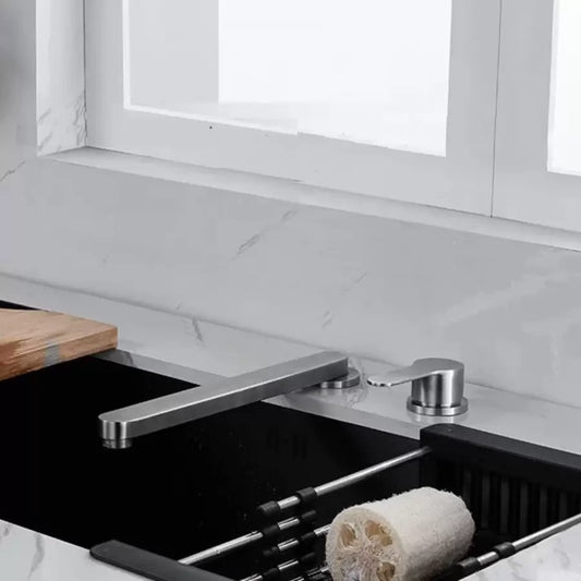Premium Kitchen Faucet, Brushed Stainless Steel, Built-in YSQ/107