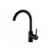 Kitchen Faucet, SUS304 Stainless Steel, Black, HS/LY008