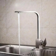 Kitchen Faucet, SUS304 Stainless Steel, Satin Finish, CF006