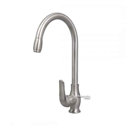 Kitchen Faucet, SUS304 Stainless Steel, Satin Finish, CF009