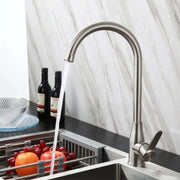 Kitchen Faucet, SUS304 Stainless Steel, Satin Finish, CF010