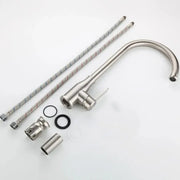 Kitchen Faucet, SUS304 Stainless Steel, Satin Finish, CF010