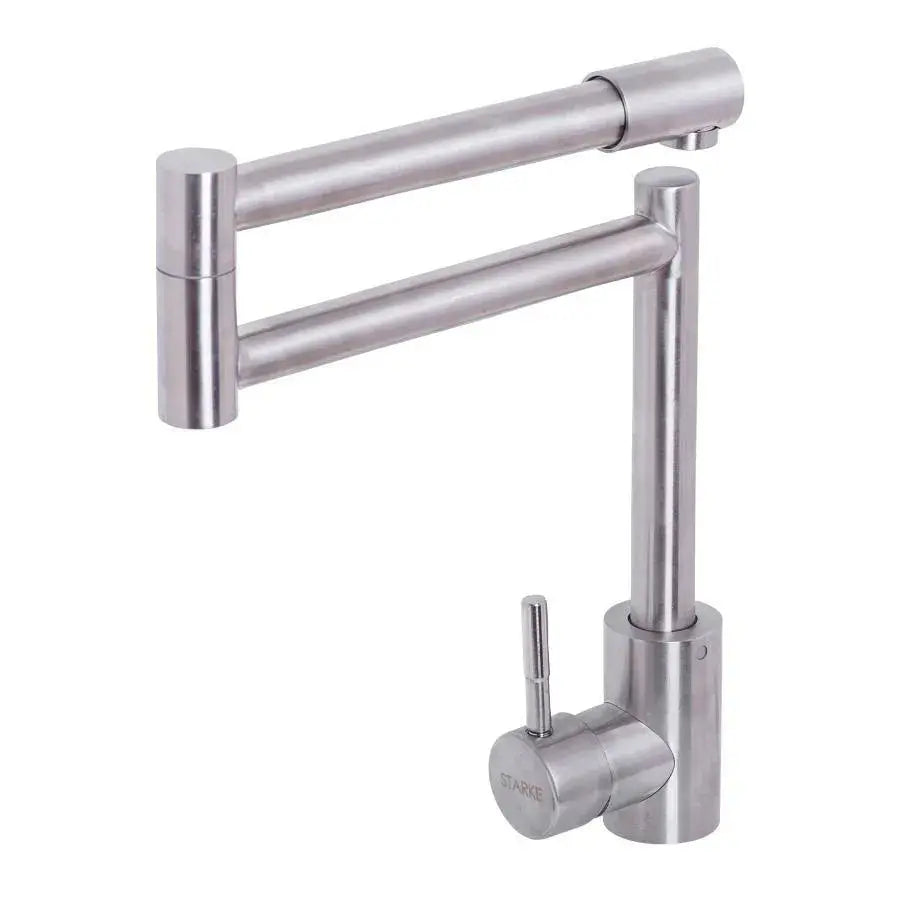 Kitchen Faucet, SUS304 Stainless Steel, Satin Finish, CF011