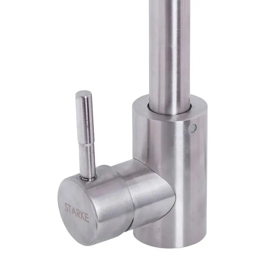 Kitchen Faucet, SUS304 Stainless Steel, Satin Finish, CF011
