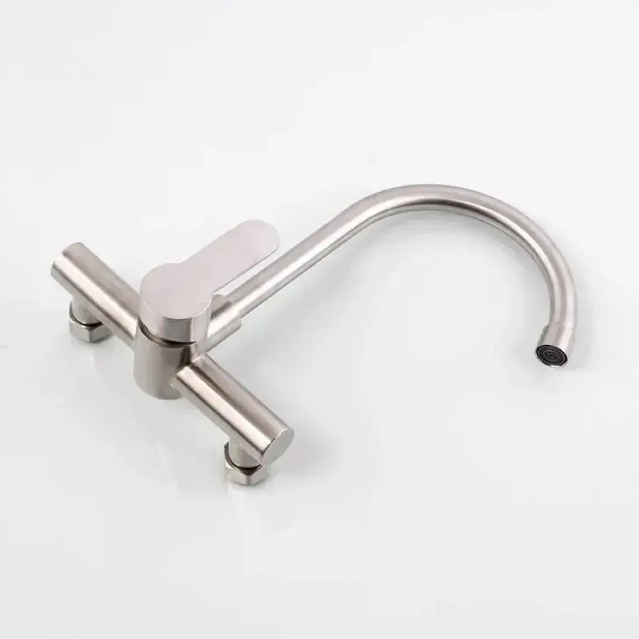 Kitchen Faucet, SUS304 Stainless Steel, Satin Finish, CF015