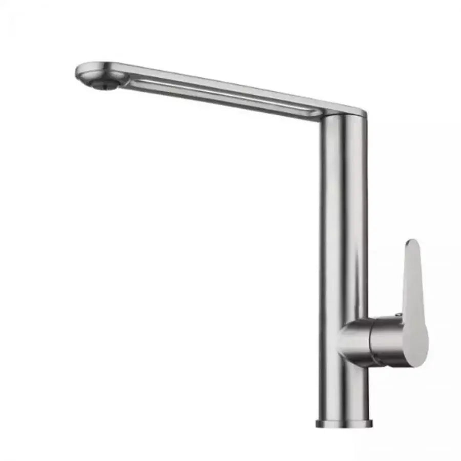 Kitchen Faucet, SUS304 Stainless Steel, Satin Finish, N/CF0C1