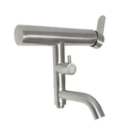 Shower Cabin Faucet, Stainless Steel, Satin Grey