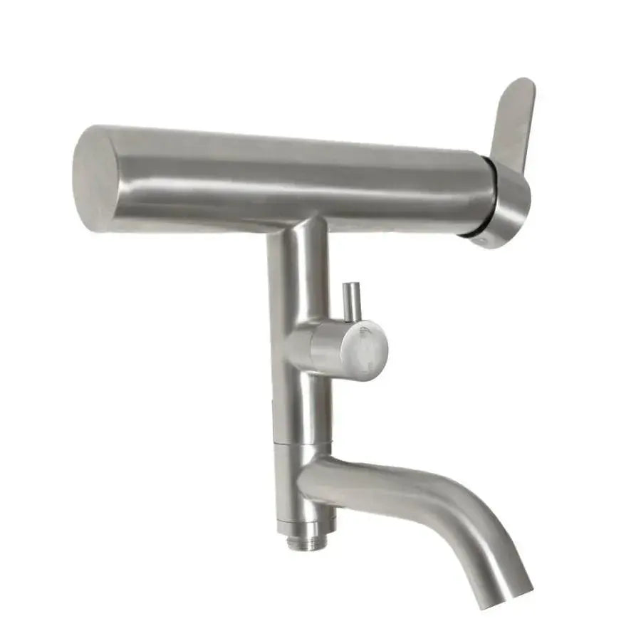 Shower Cabin Faucet, Stainless Steel, Satin Grey
