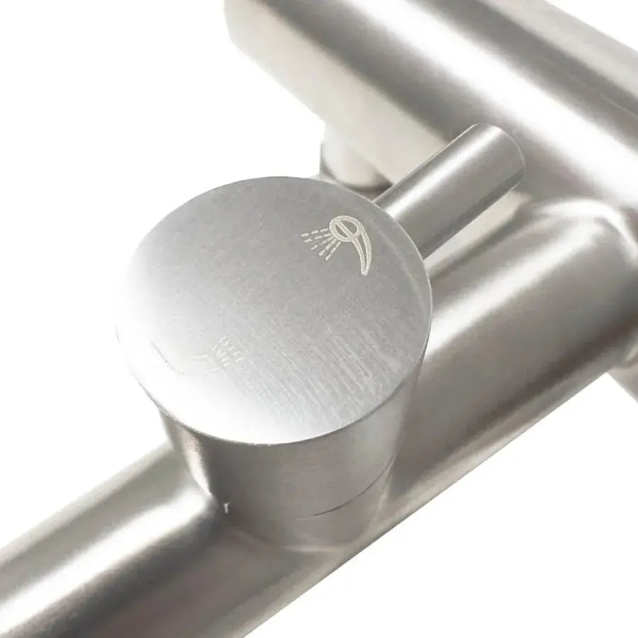 Shower Cabin Faucet, Stainless Steel, Satin Grey