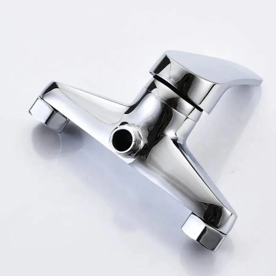 Chrome Wall Mounted Shower Faucet