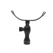 Shower Faucet with Hand Shower and Hose, Sanitary Brass, Black, OD/2048