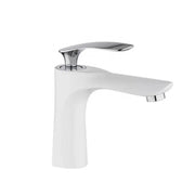 Basin Faucet, Sanitary Brass, White, OD/2069