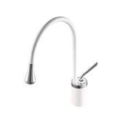 Basin Faucet, Sanitary Brass, White, WZY/326/B