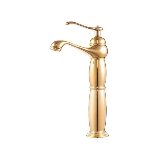 Basin Mixer, Sanitary Brass, Gold, CF/1010