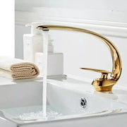 Basin Faucet, Sanitary Brass, Gold, OD/2054