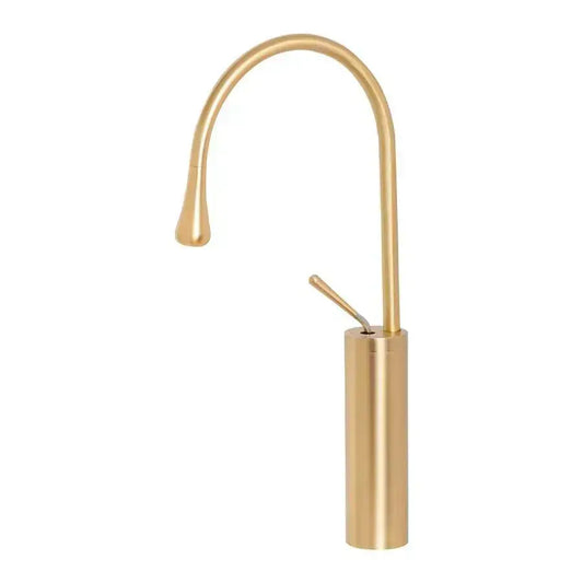 Basin Mixer, Sanitary Brass, Gold, WZY/325/A
