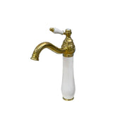 Basin Faucet, Sanitary Brass, Gold, WZY/321