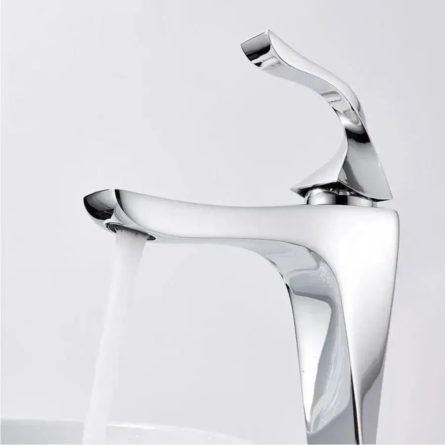 Basin Faucet, Sanitary Brass, Chrome, CF2021