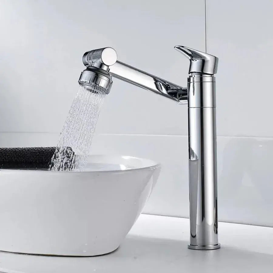 Basin Faucet, Sanitary Brass, Chrome, OD/2026