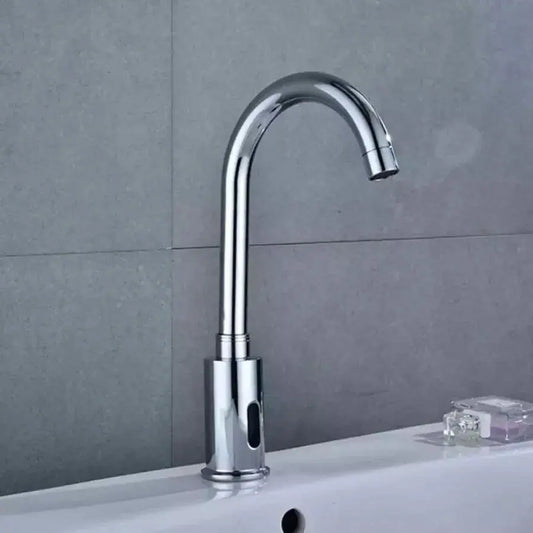 Basin Faucet with Sensor, Sanitary Brass, Chrome, RW-103