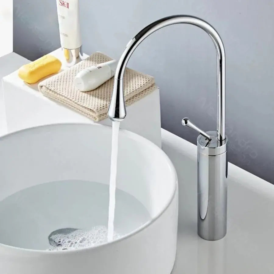 Basin Faucet, Sanitary Brass, Chrome, WZY/323/A