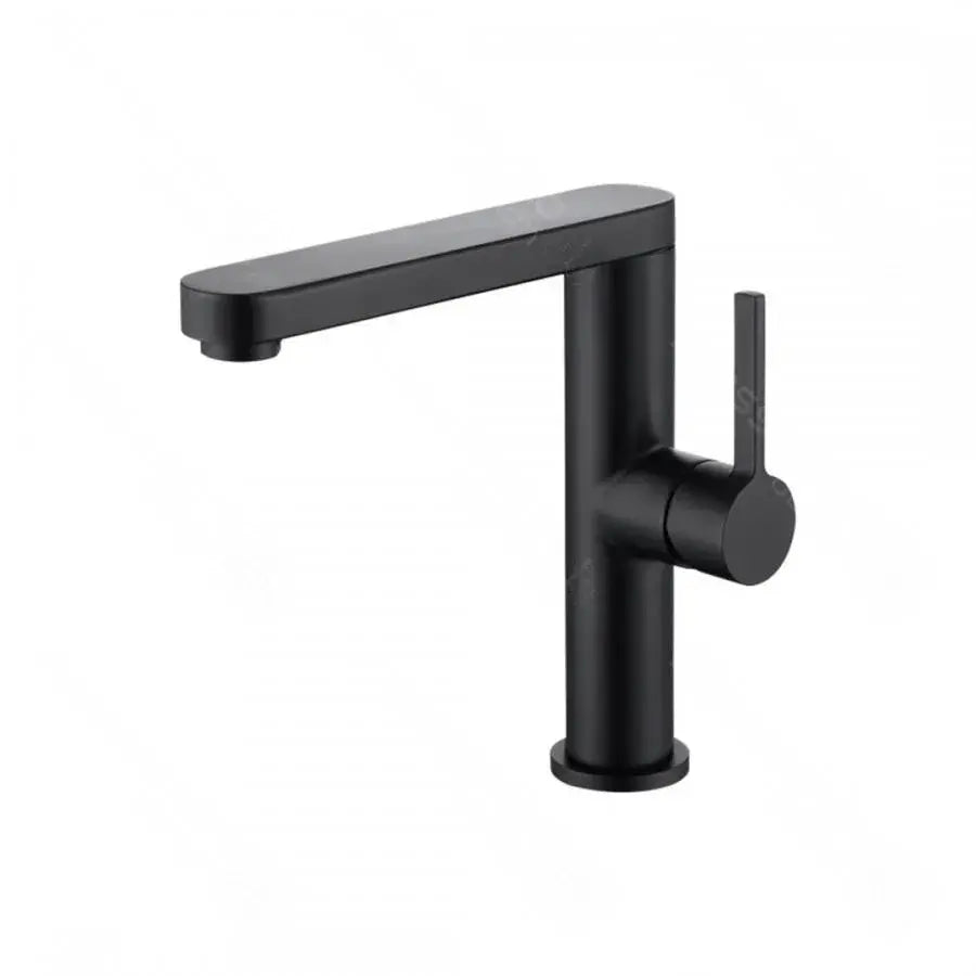 Basin Faucet, Sanitary Brass, Black, 9107H