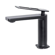 Basin Faucet, Sanitary Brass, Black, 9707H