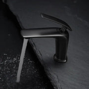 Basin Faucet, Sanitary Brass, Black, MP015H
