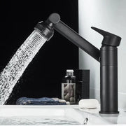 Basin Faucet, Sanitary Brass, Black, OD/2027