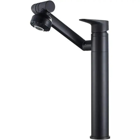 Basin Faucet, Sanitary Brass, Black, OD/2028