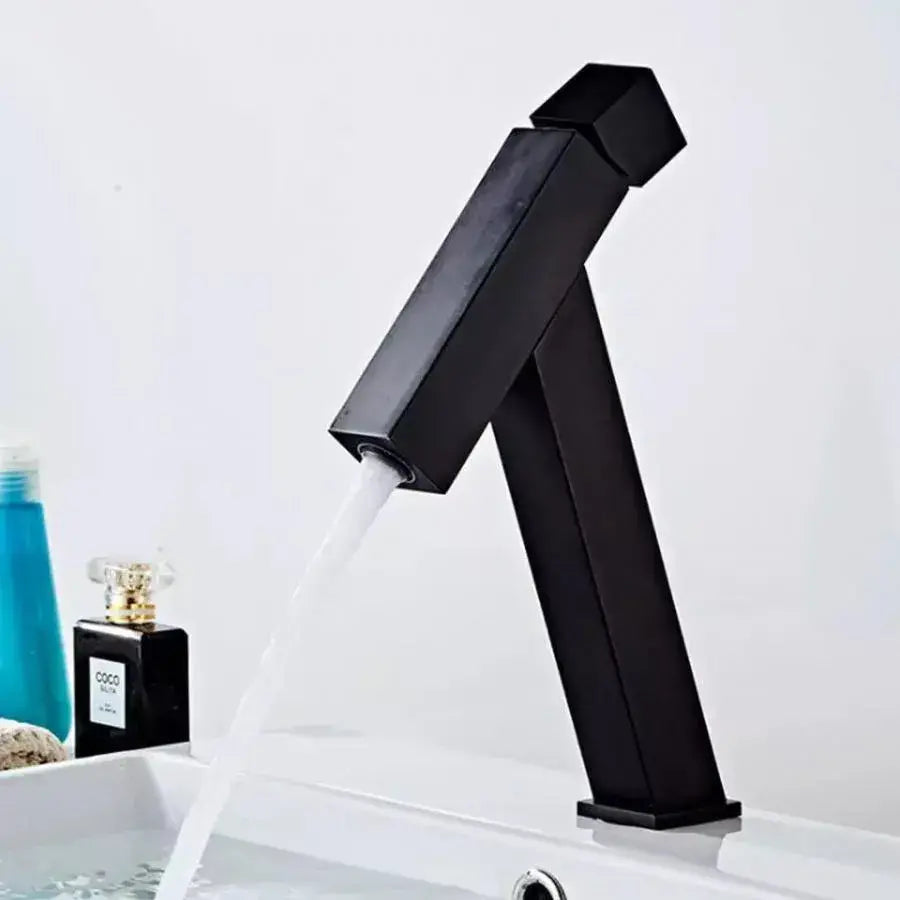 Basin Faucet, Sanitary Brass, Black, OD/2036
