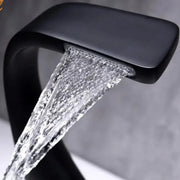 Single Lever Basin Faucet Sanitary Brass Black Connections Included OD/2055