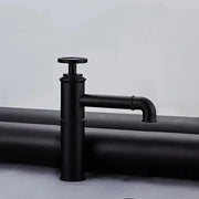 Basin Faucet, Sanitary Brass, Black, OD3005