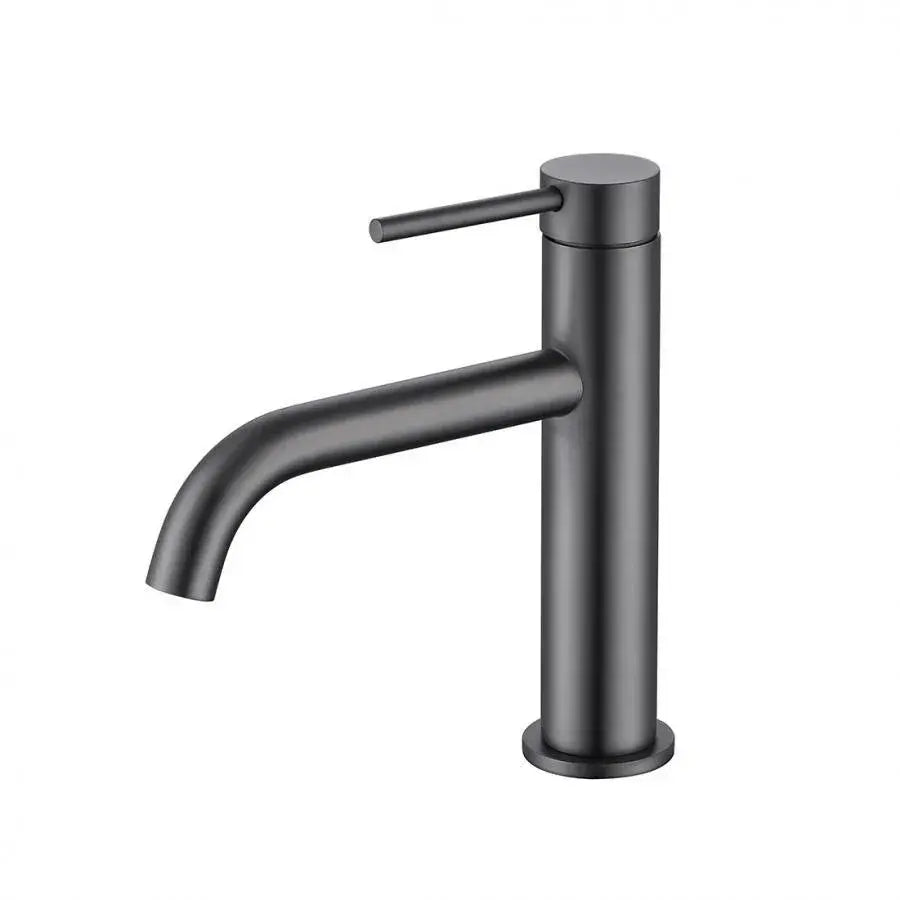 Basin Faucet, Sanitary Brass, Satin Finish, 7507N