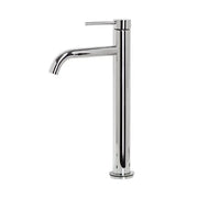 Single Lever Basin Mixer Tall Ceramic Cartridge Sanitary Brass Polished Chrome Fittings and Fixing Kit Included 7527