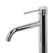 Single Lever Basin Mixer Tall Ceramic Cartridge Sanitary Brass Polished Chrome Fittings and Fixing Kit Included 7527